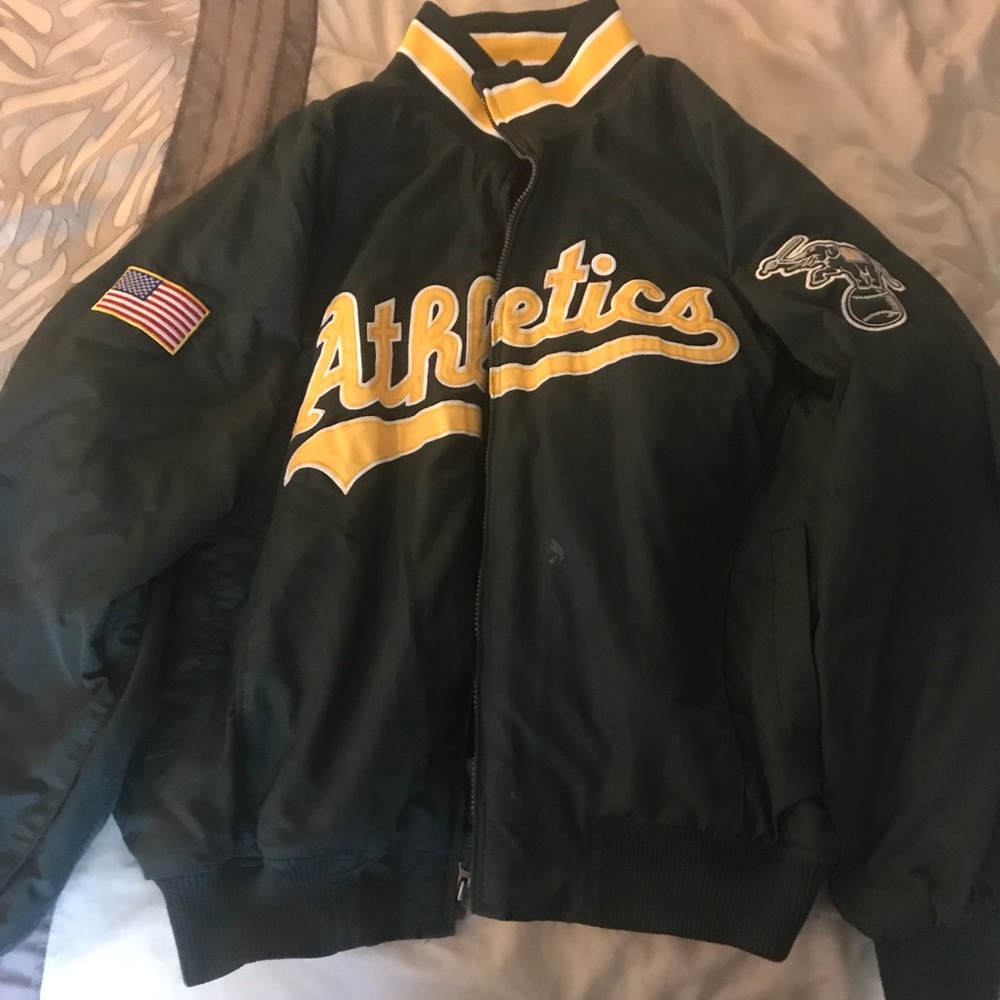 Oakland Athletics zip up jacket